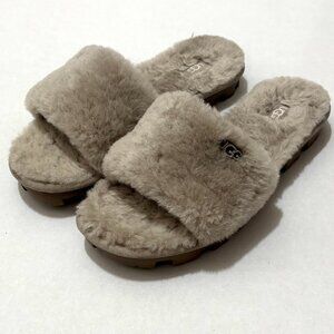 Ugg Women's Cozette Shearling Slide Slipper Sandals
